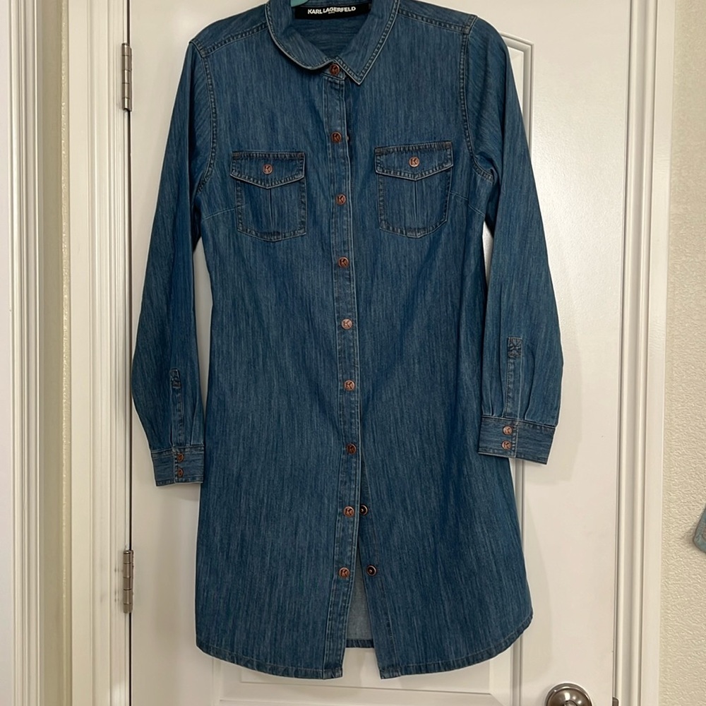 Karl Lagerfeld Denim dress.